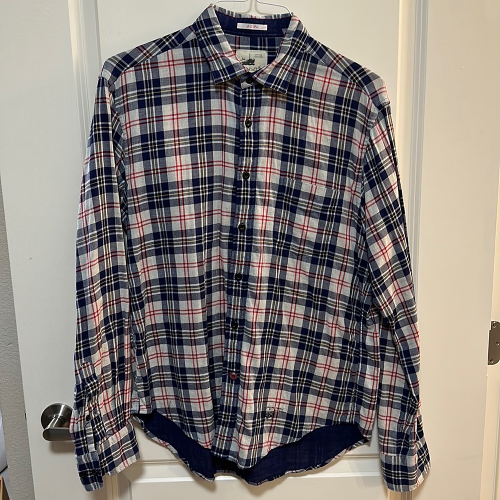 Gant Rugger E-Z Fit Button Down In Size Large - image 1